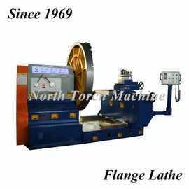 Mechanical Engine Flange Lathe For HDPE Metal Flange High Performance