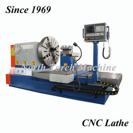 Industrial Automatic Lathe Machine , Metal Horizontal CNC Lathe High Speed