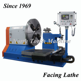 Low Noise Horizontal Lathe Machine , Cnc Metal Lathe Turning Metal Pump Part