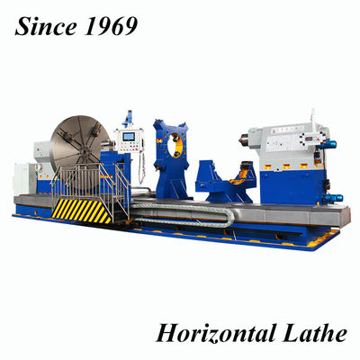 Large Heavy Duty Horizontal Lathe For Turning 40T Cylinder , Roll , Shaft