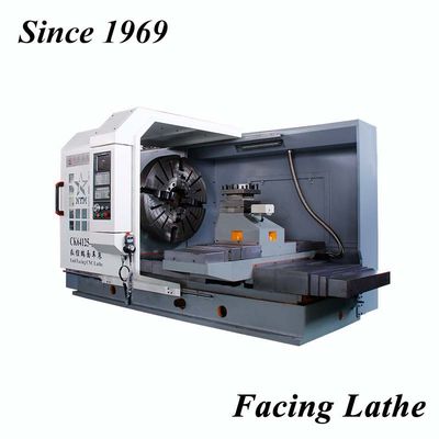 Turning Flange Horizontal Facing CNC Lathe Machine