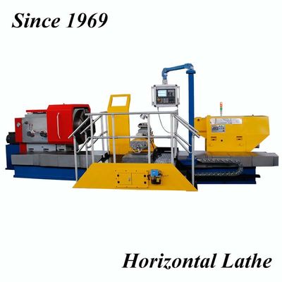 Heavy Horizontal Roll Turning CNC Lathe For Casting Roller Cylinder Shaft