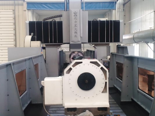 4 Axis Horizontal Gantry Milling Machine For Machining Railway Bogie