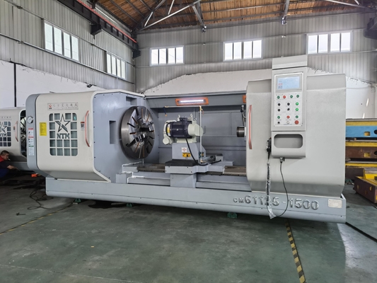 CNC Horizontal Grinding Lathe Machine With Grinding Wheel