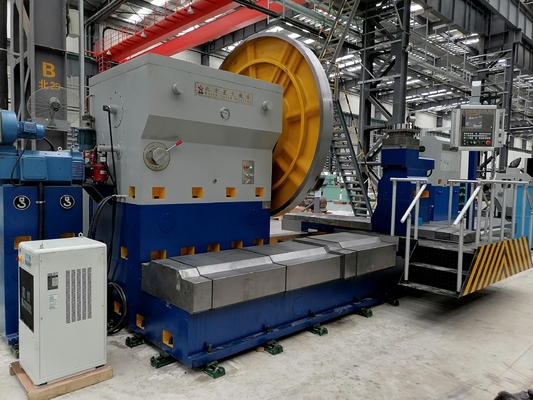 Conventional Horizontal Lathe Machine For Turning Steam Turbine