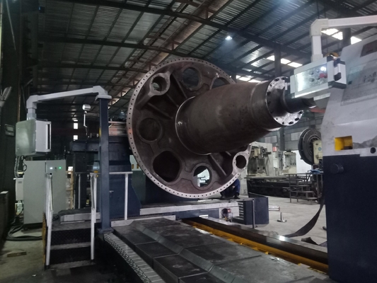 Conventional Horizontal Lathe Machine For Turning Steam Turbine