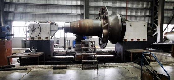 Conventional Horizontal Lathe Machine For Turning Steam Turbine