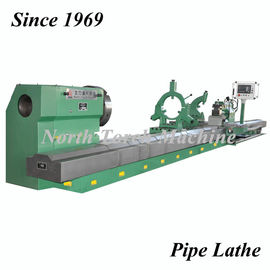 Energy Saving Pipe Lathe Machine Low Noise For Mining Pipe High Performance