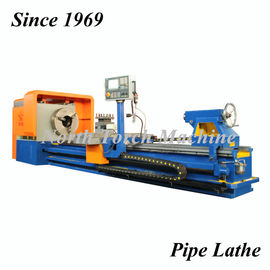 Professional Pipe Threading Lathe For Textile Pipe High Efficiency