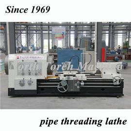 CNC Pipe Threading Lathe High Durability With 355mm Spindle Bore