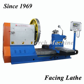 Large Flange Horizontal Turret Lathe for facing in Aluminum Steel Mold