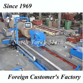 Heavy Duty Roll Steel Lathe Machine With 4 Positions Vertical Tool