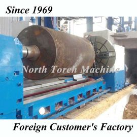 Full Automatic Roll Horizontal Turning Lathe Steel Material Easy Operation