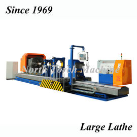 Heavy Duty Horizontal Turning Lathe With FANUC Control For Turning Shaft