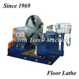 Universal Flange Lathe , Conventional Lathe Machine For Turning Pump Body