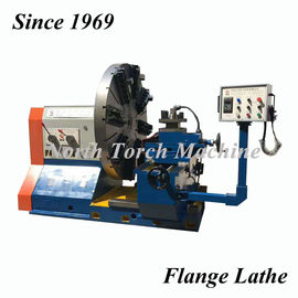 Universal Flange Lathe , Conventional Industrial Metal Lathe Stable Performance