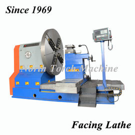 Flat Bed CNC Lathe Machine , Metal Turning Lathe Mill Cylinder Use