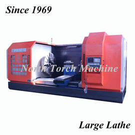 Full Automatic Facing In Lathe Machine , Cnc Metal Lathe For Turning Flange