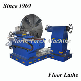 Custom Metal Turning Lathe , Industrial Accurate Lathe Machine Low Cost