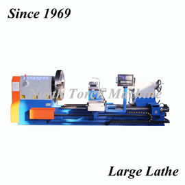 Industrial Horizontal Lathe Machine With 2 Guide Rails For Turning Crankshaft