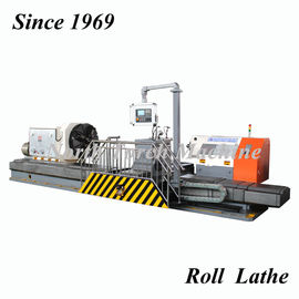 Industrial CNC Roll Turning Lathe With PLC Control For Turning Big Roll