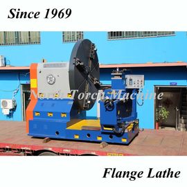 Special Flange Lathe High Speed , Cnc Metal Lathe For Turning Facing Flange