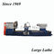 Flat Bed Lathe CNC Machine Tool High Speed For Turning Large Size Metal Part