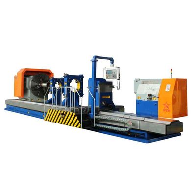 Nipple 20T Workpiece PLC Horizontal Cnc Lathe Machine