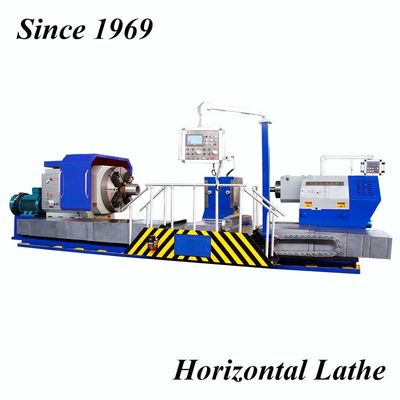 40T Tapping Threading Shaft Horizontal Lathe Machine