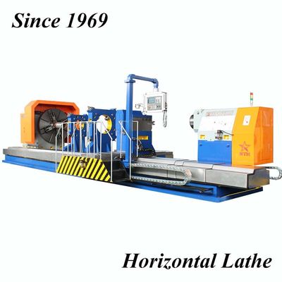 Big Heavy Duty Horizontal Lathe Machine With Drilling Milling Function