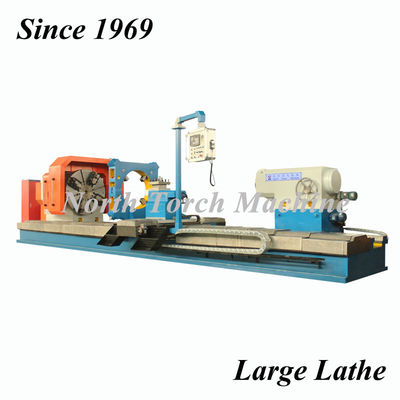 Shipyard Horizontal PLC 32T Roll Turning Lathe Machine